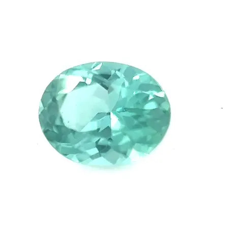 0.61ct Oval Natural Tourmaline (Colour Blue, Clarity Slightly Included, Cut Faceted)