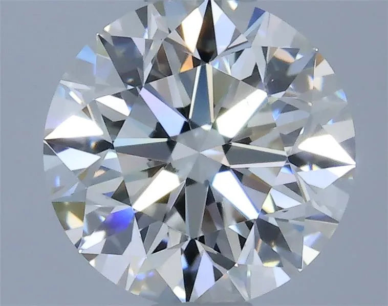 0.64ct Round Natural Diamond (Colour H, Clarity VS2, Cut EX, GIA Certified)