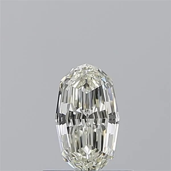 0.67ct Oval Natural Diamond (Colour K, Clarity VVS2, GIA Certified)