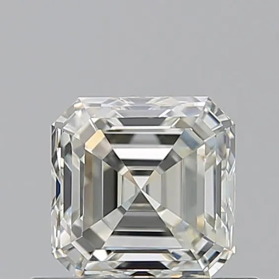 0.70ct Asscher Natural Diamond (Colour L, Clarity VVS2, GIA Certified)