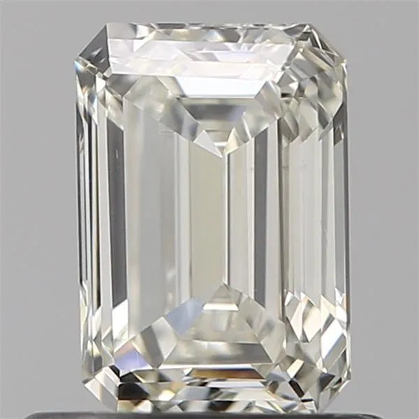 0.70ct Emerald Natural Diamond (Colour J, Clarity SI1, GIA Certified)