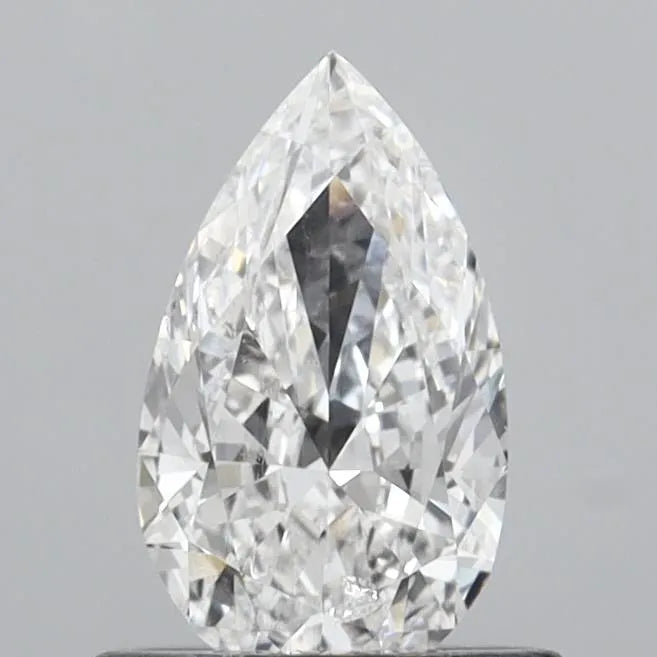 0.70ct Pear Natural Diamond (Colour E, Clarity SI2, GIA Certified)