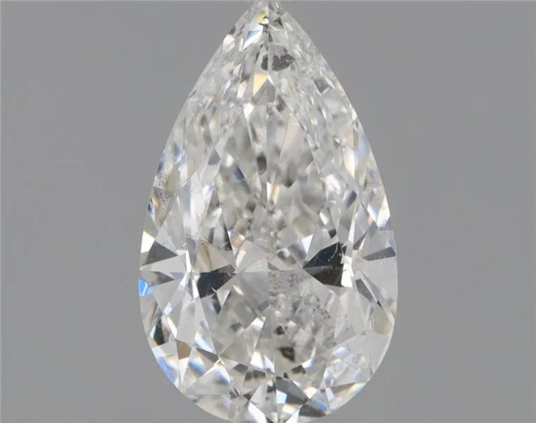 0.70ct Pear Natural Diamond (Colour F, Clarity SI2, GIA Certified)