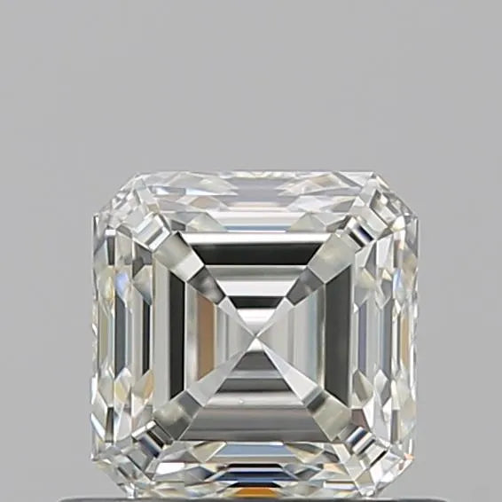 0.71ct Asscher Natural Diamond (Colour K, Clarity VS2, GIA Certified)