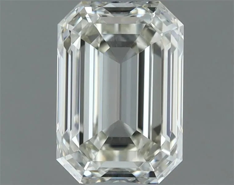0.71ct Emerald Natural Diamond (Colour J, Clarity VVS1, Cut VG, IGI Certified)