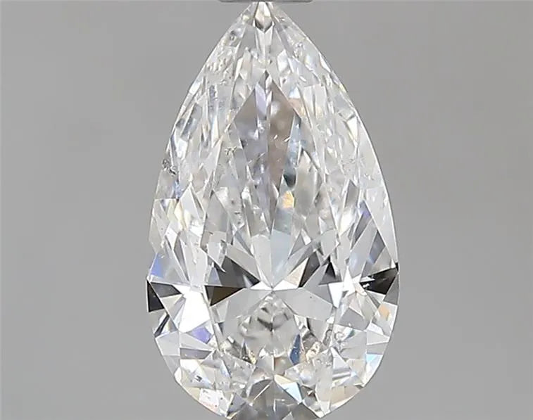 0.74ct Pear Natural Diamond (Colour F, Clarity SI2, GIA Certified)