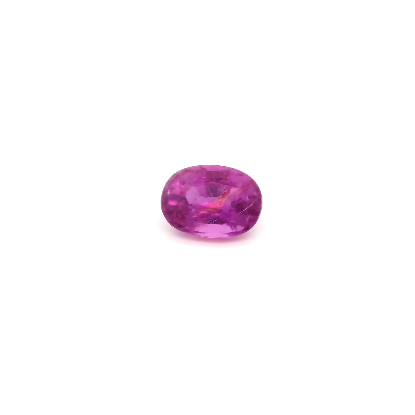0.75ct Oval Natural Ruby (Colour Red, Clarity Slightly Included, Cut Faceted)