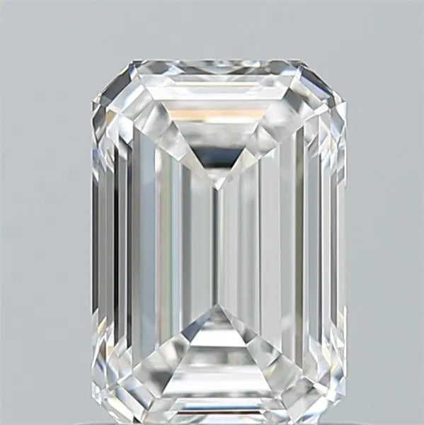 0.80ct Emerald Natural Diamond (Colour F, Clarity VVS1, Cut EX, GIA Certified)