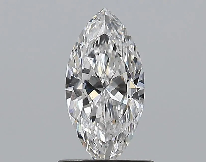 0.80ct Marquise Natural Diamond (Colour D, Clarity SI2, Cut EX, GIA Certified)