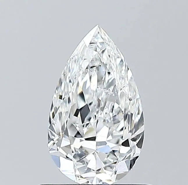0.80ct Pear Natural Diamond (Colour F, Clarity SI2, GIA Certified)