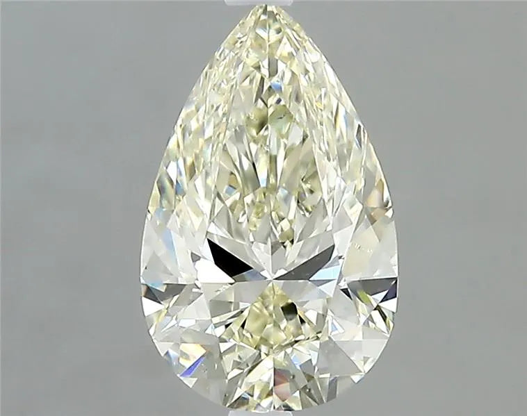 0.80ct Pear Natural Diamond (Colour K, Clarity VS2, Cut VG, IGI Certified)