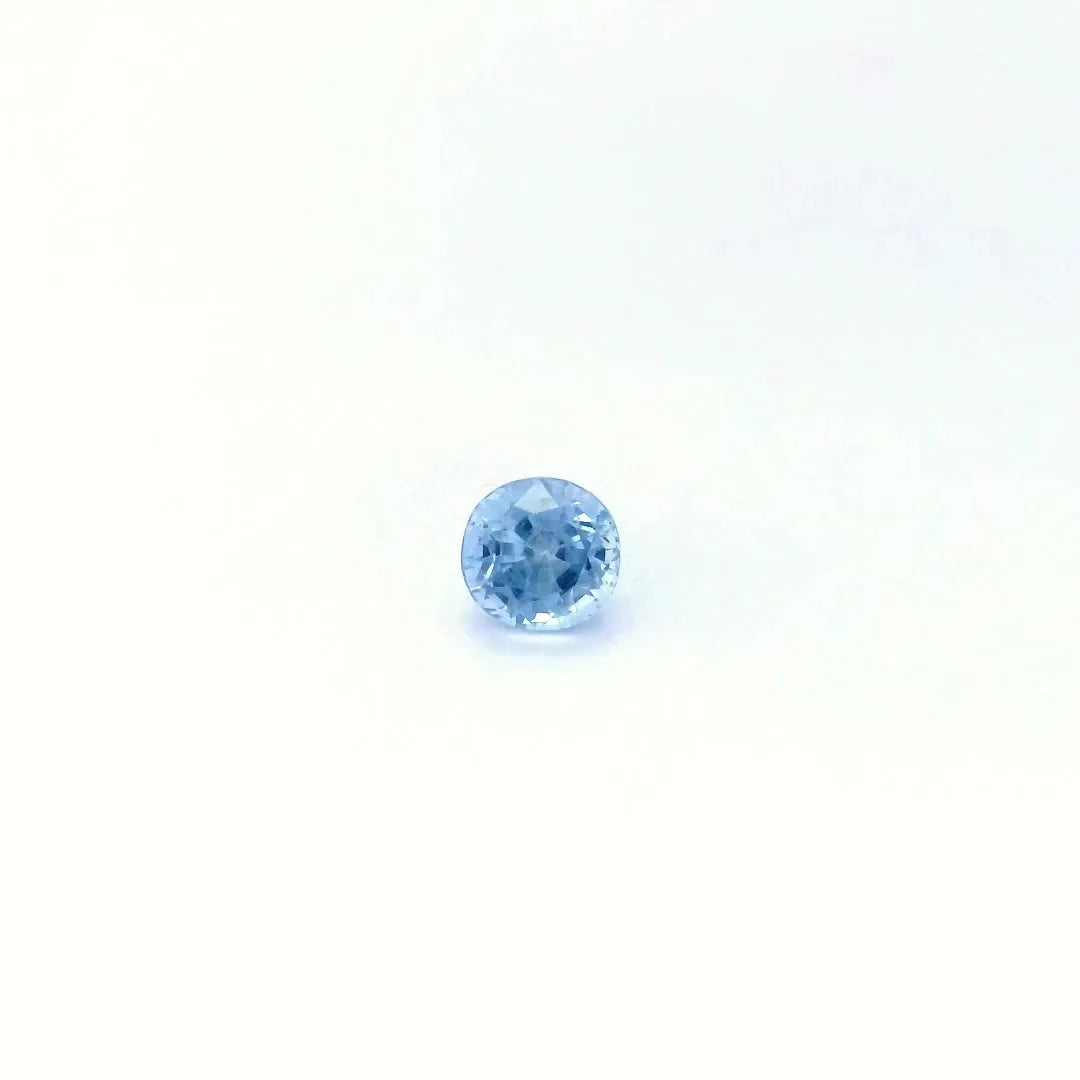 0.86ct Round Natural Sapphire (Colour Blue, Clarity Eye Clean, Cut Faceted)