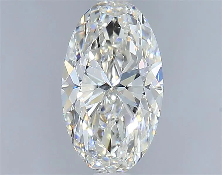 0.90ct Oval Natural Diamond (Colour H, Clarity SI1, GIA Certified)