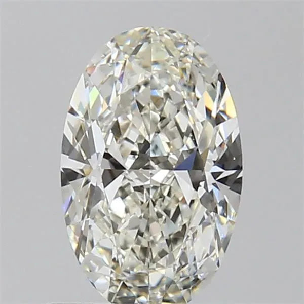 0.90ct Oval Natural Diamond (Colour J, Clarity IF, GIA Certified)