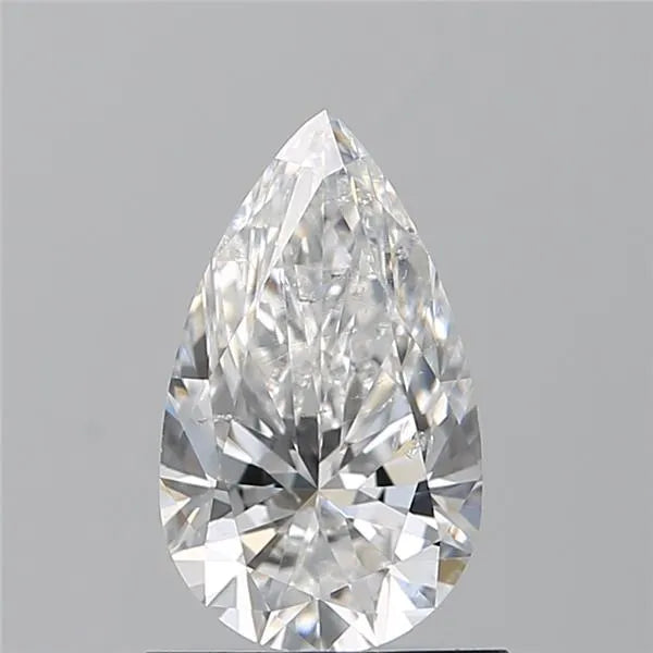 0.90ct Pear Natural Diamond (Colour F, Clarity SI2, GIA Certified)