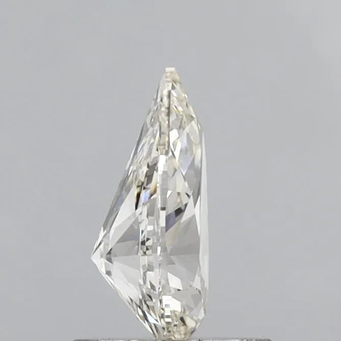 0.90ct Pear Natural Diamond (Colour K, Clarity IF, Cut VG, IGI Certified)