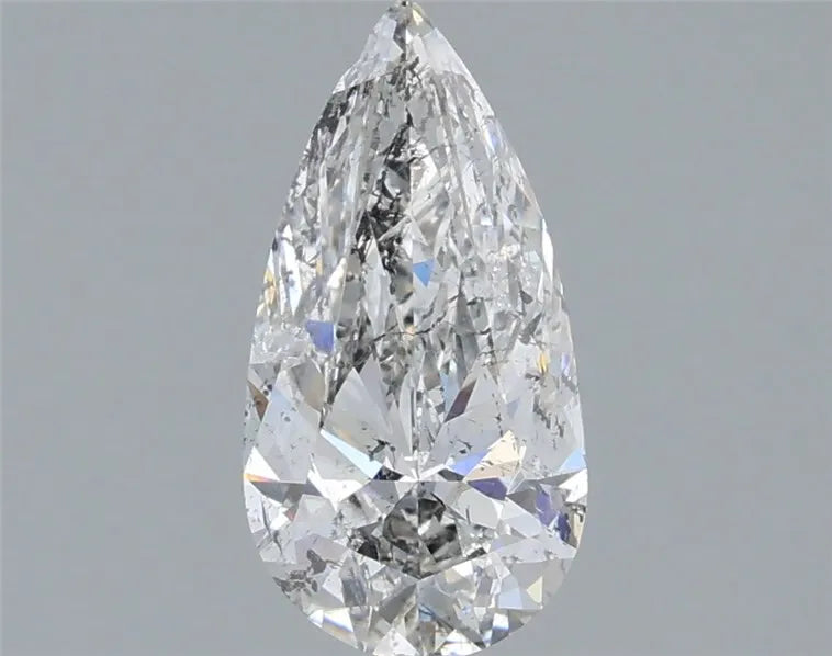 1.00ct Pear Natural Diamond (Colour F, Clarity SI2, HRD Certified)