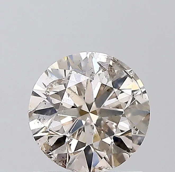1.00ct Round Natural Diamond (Colour L, Clarity I1, Cut EX, IGI Certified)