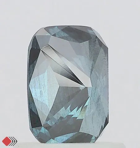 1.01ct Cushion modified Lab Grown Diamond (Colour Fancy Deep Blue, Clarity I1, IGI Certified)