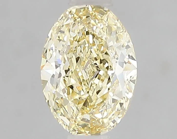 1.01ct Oval Lab Grown Diamond (Colour Fancy Intense Yellow, Clarity VS2, IGI Certified)