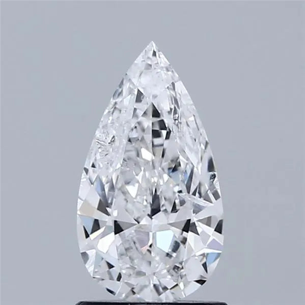 1.01ct Pear Natural Diamond (Colour F, Clarity I1, Cut VG, IGI Certified)