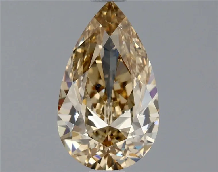 1.01ct Pear Natural Diamond (Colour Fancy, Clarity SI1, GIA Certified)