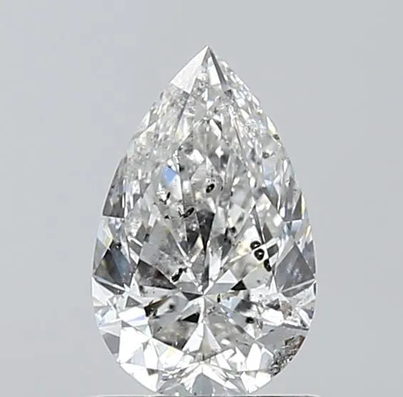 1.02ct Pear Natural Diamond (Colour F, Clarity SI2, HRD Certified)