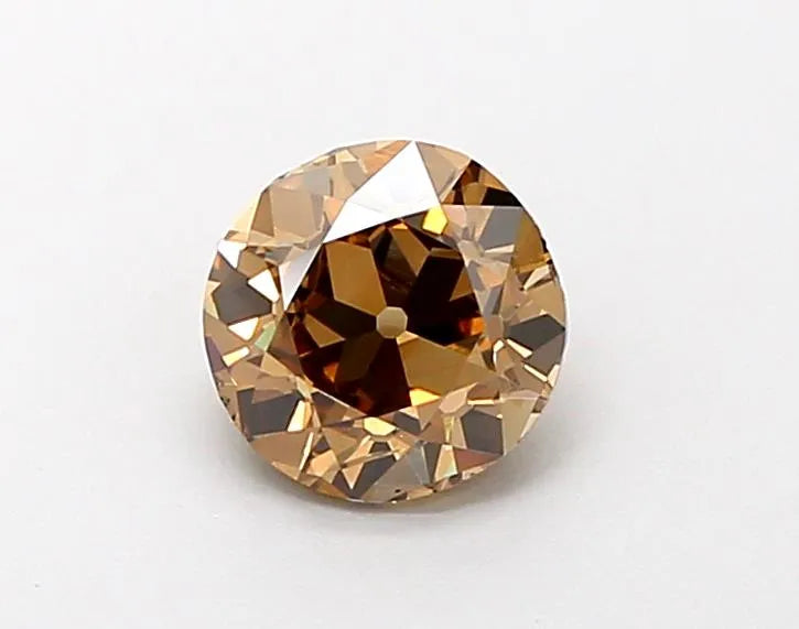 1.03ct European cut Natural Diamond (Colour Fancy Brown, Clarity SI1, Cut GD, IGI Certified)