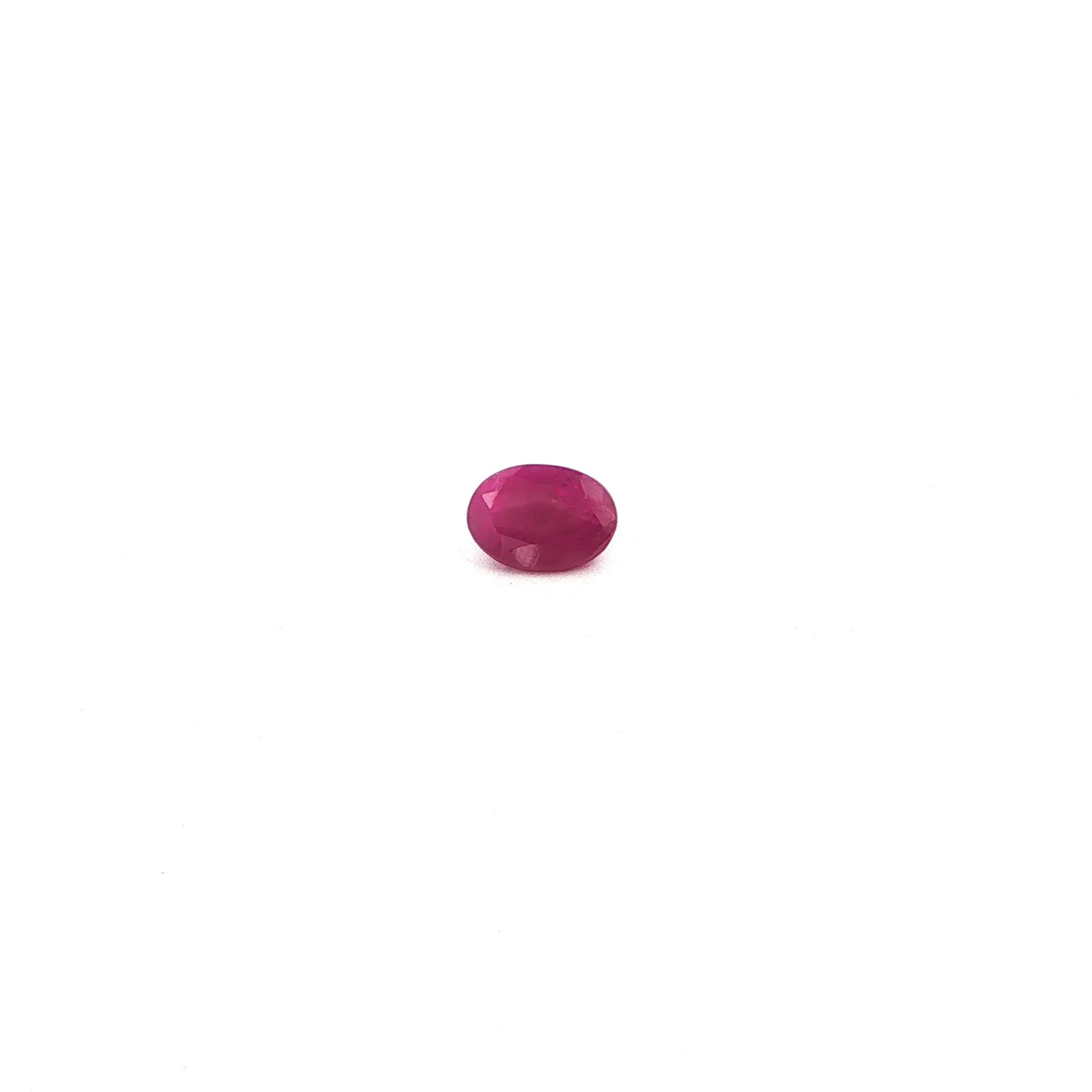 1.03ct Oval Natural Ruby (Colour Red, Clarity Moderately Included, Cut Faceted)