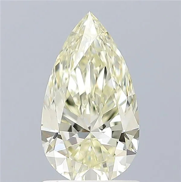 1.08ct Pear Natural Diamond (Colour L, Clarity IF, Cut VG, IGI Certified)