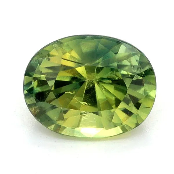 1.10ct Oval Natural Sapphire (Colour Multicolor, Clarity Slightly Included, Cut Faceted)
