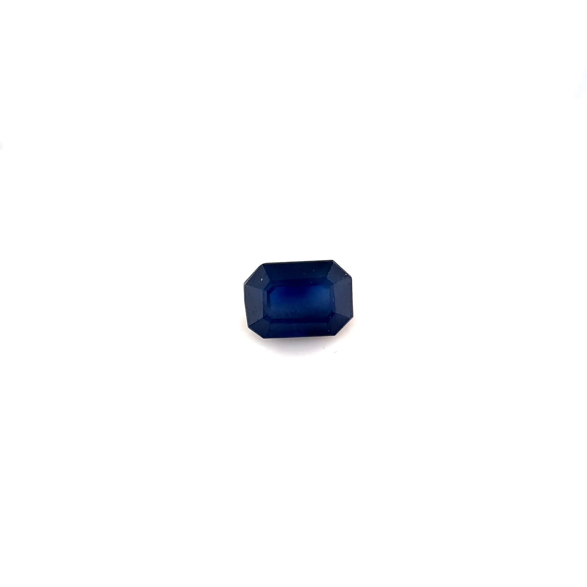 1.26ct Emerald Natural Sapphire (Colour Blue, Clarity Eye Clean, Cut Faceted)