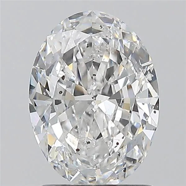 1.31ct Oval Natural Diamond (Colour D, Clarity SI2, GIA Certified)