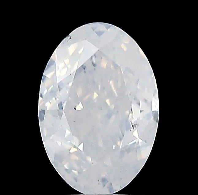 1.32ct Oval Natural Diamond (Colour Fancy White, Clarity I3, GIA Certified)