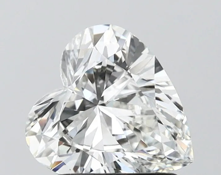 1.35ct Heart Lab Grown Diamond (Colour G, Clarity VVS1, IGI Certified)