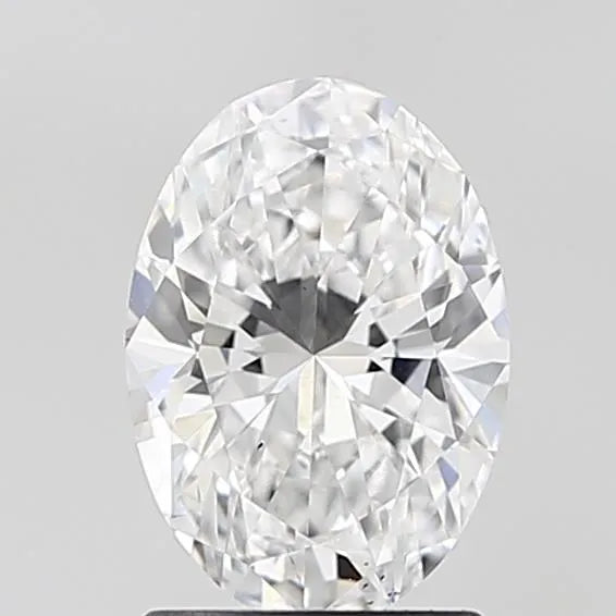 1.36ct Oval Lab Grown Diamond (Colour E, Clarity VS2, IGI Certified)
