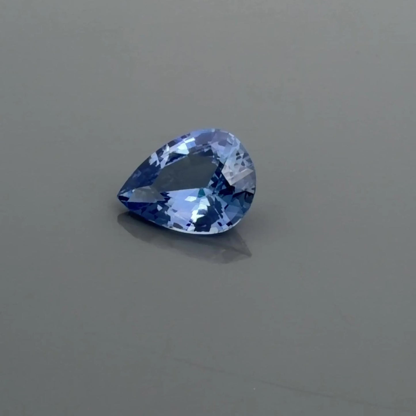1.36ct Pear Natural Sapphire (Colour Blue, Clarity Eye Clean, Cut Faceted)