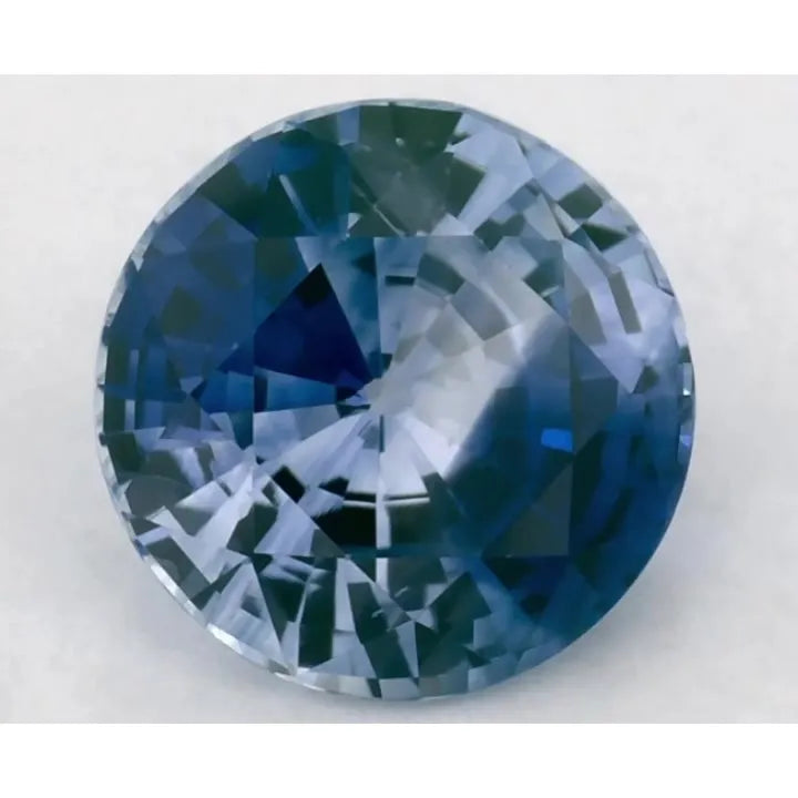 1.42ct Round Natural Sapphire (Colour Blue, Clarity Slightly Included, Cut Faceted)