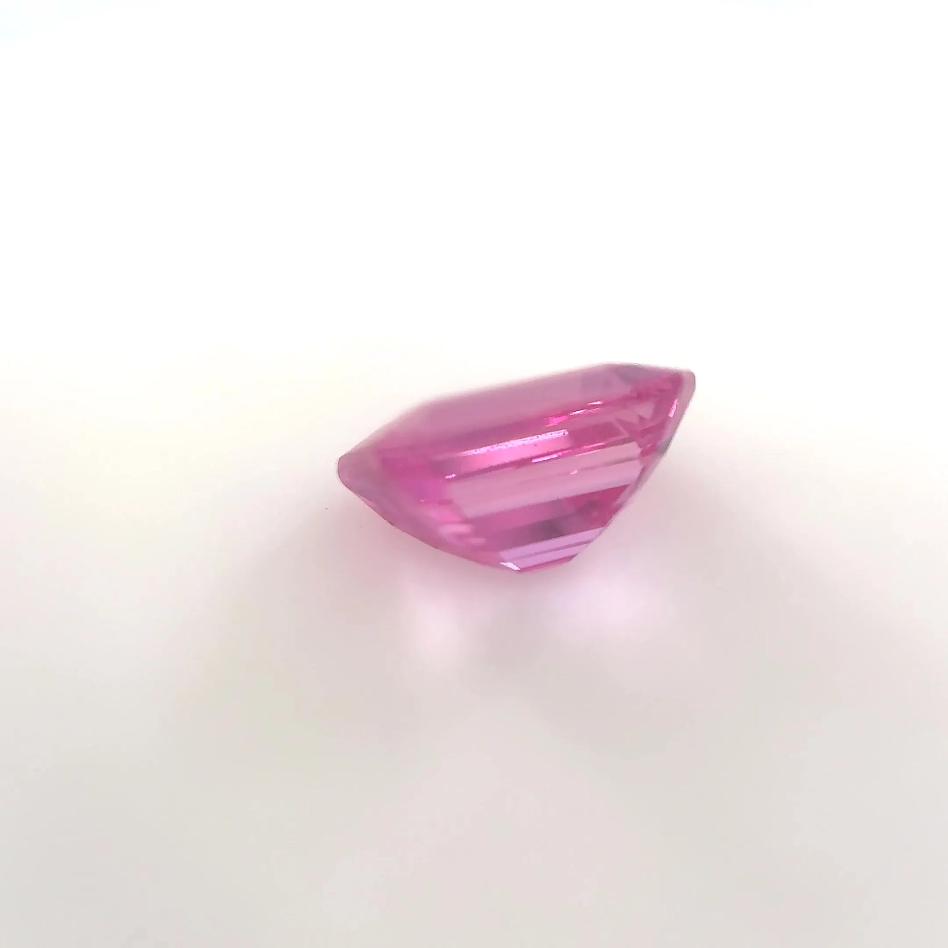 1.46ct Emerald Natural Sapphire (Colour Pink, Clarity Eye Clean, Cut Faceted)