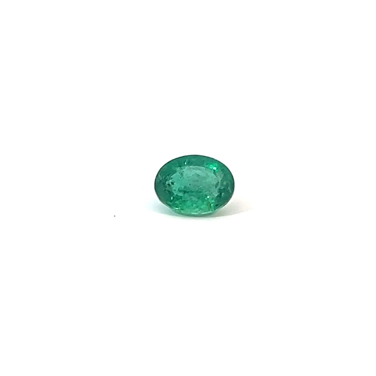 1.47ct Oval Natural Emerald (Colour Green, Clarity Slightly Included, Cut Faceted)