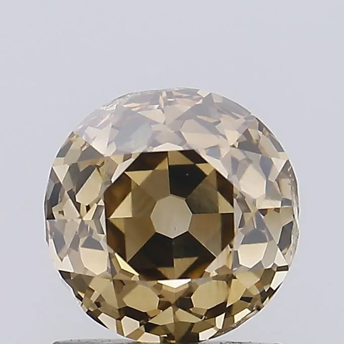 1.50ct European cut Natural Diamond (Colour Brown, Clarity VS1, IGI Certified)