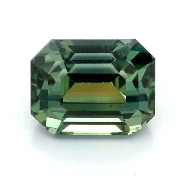 1.51ct Emerald Natural Sapphire (Colour Multicolor, Clarity Eye Clean, Cut Faceted)
