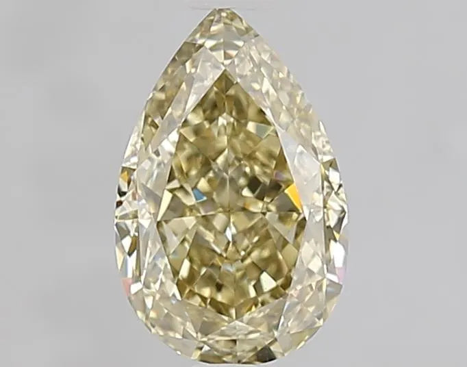 1.51ct Pear Natural Diamond (Colour Fancy Yellow, Clarity VS2, GIA Certified)