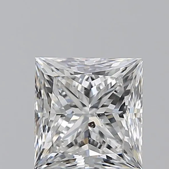 1.51ct Princess Natural Diamond (Colour F, Clarity SI2, GIA Certified)