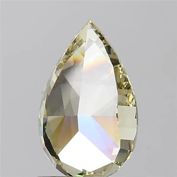 1.53ct Pear Natural Diamond (Colour Fancy Yellow, Clarity VS1, GIA Certified)