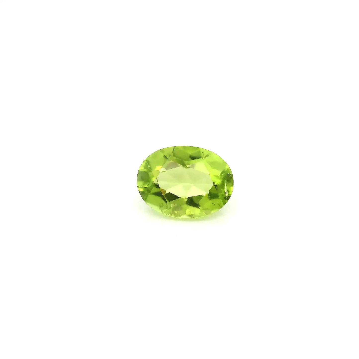 1.60ct Oval Natural Peridot (Colour Green, Clarity Slightly Included, Cut Faceted)