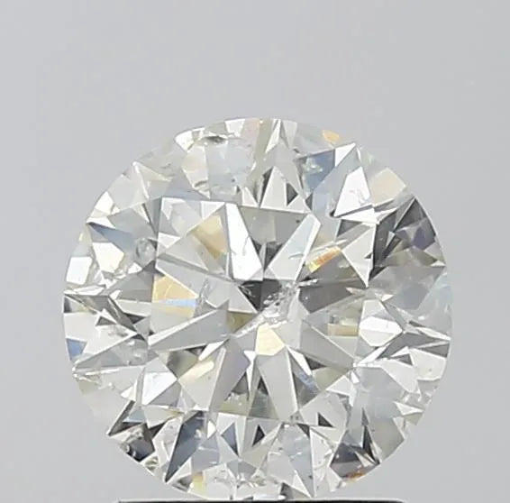 1.70ct Round Natural Diamond (Colour J, Clarity I1, Cut EX, HRD Certified)
