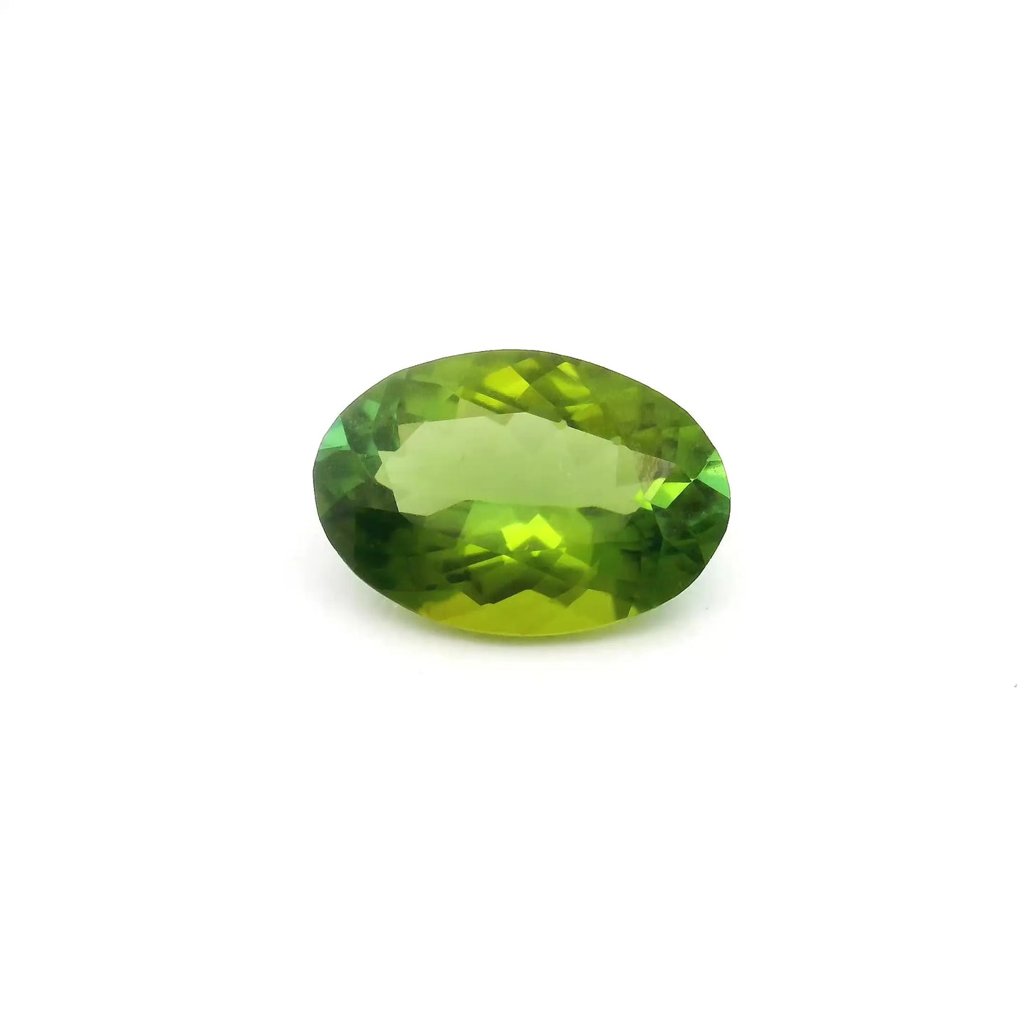 1.79ct Oval Natural Tourmaline (Colour Green, Clarity Eye Clean, Cut Faceted)