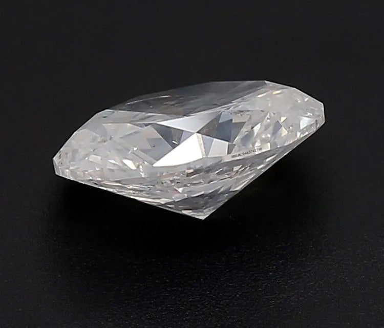 1.80ct Oval Natural Diamond (Colour Fancy White, Clarity I2, GIA Certified)