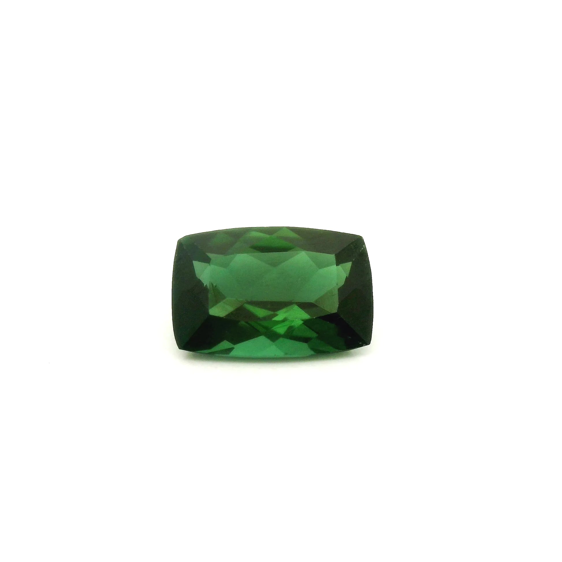 1.81ct Cushion Natural Tourmaline (Colour Green, Clarity Moderately Included, Cut Faceted)